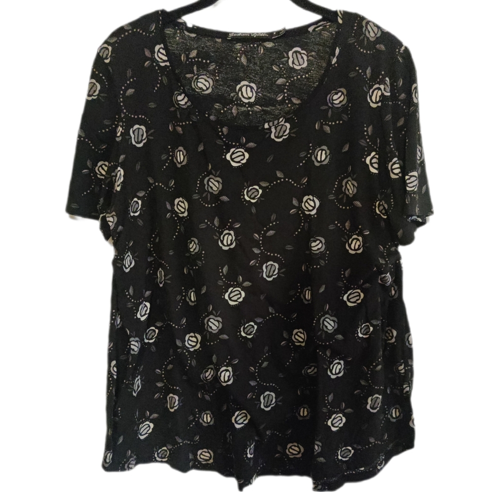 Gudrun Sjoden Cotton Floral Blouse